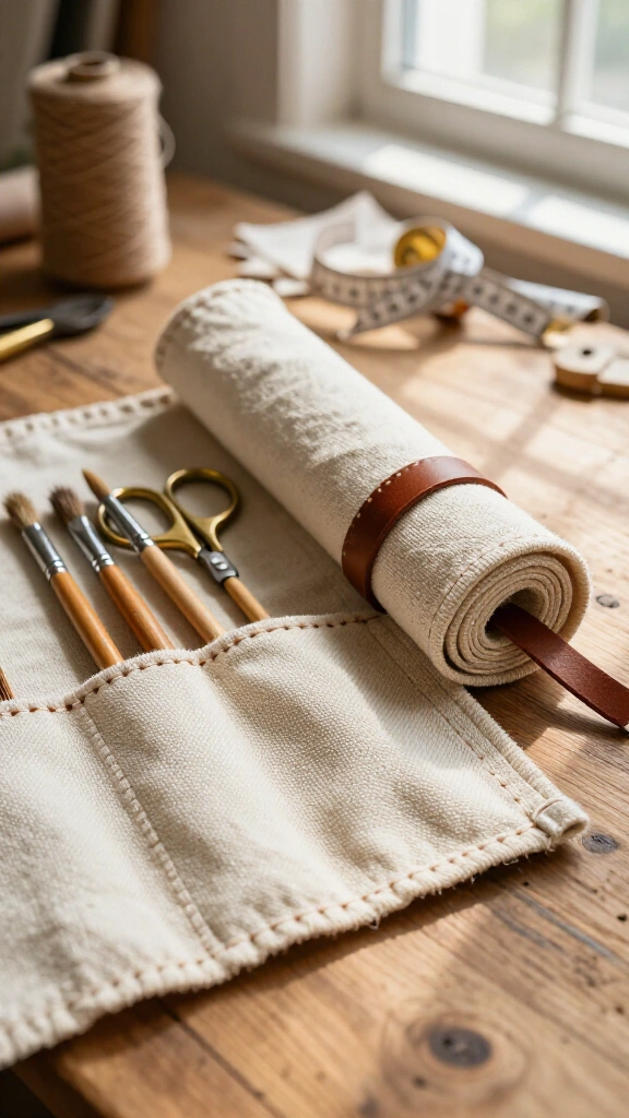 Canvas Tool and Brush Roll