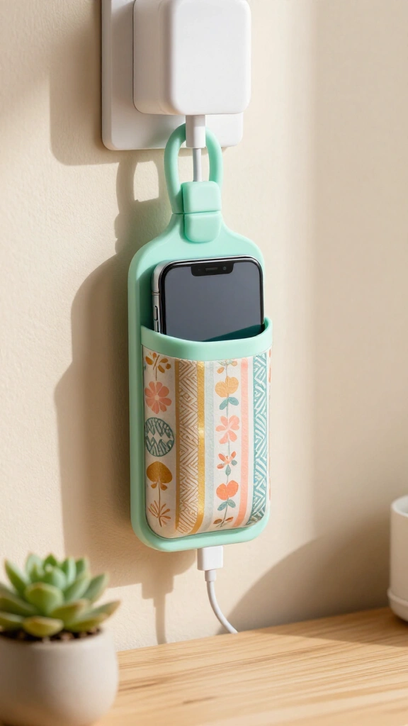 Shampoo Bottle Phone Charging Holster