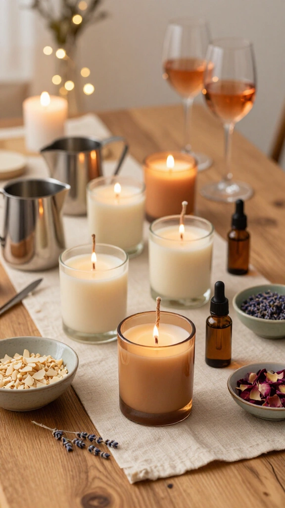 DIY Scented Soy Candles