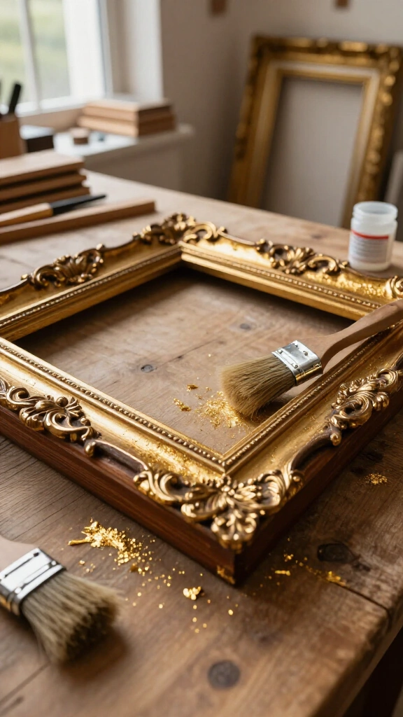 Gold Leaf Picture Frames