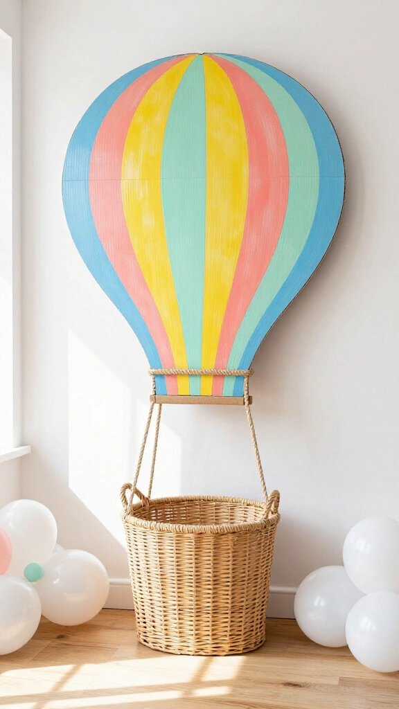 Giant Cardboard Photo Booth Balloon