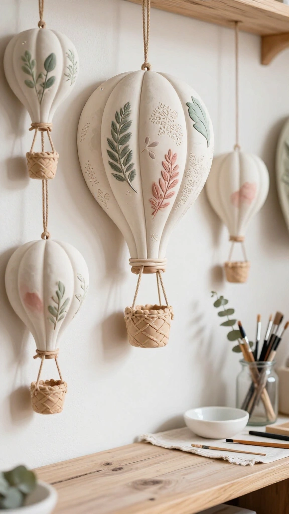 Air-Dry Clay Wall Hangings