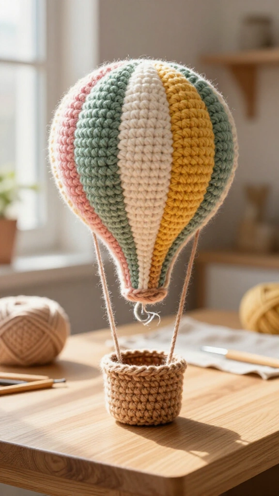 Crochet Amigurumi Floating Balloon