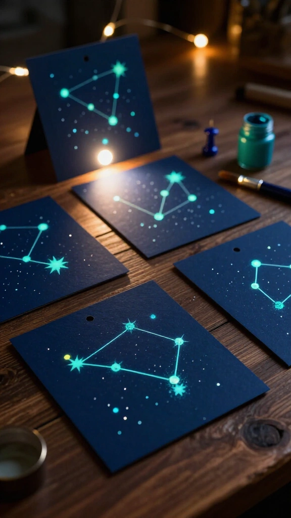 Glow-in-the-Dark Constellation Cards