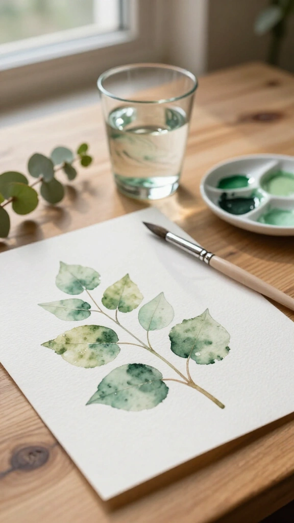 Botanical Watercolor Painting