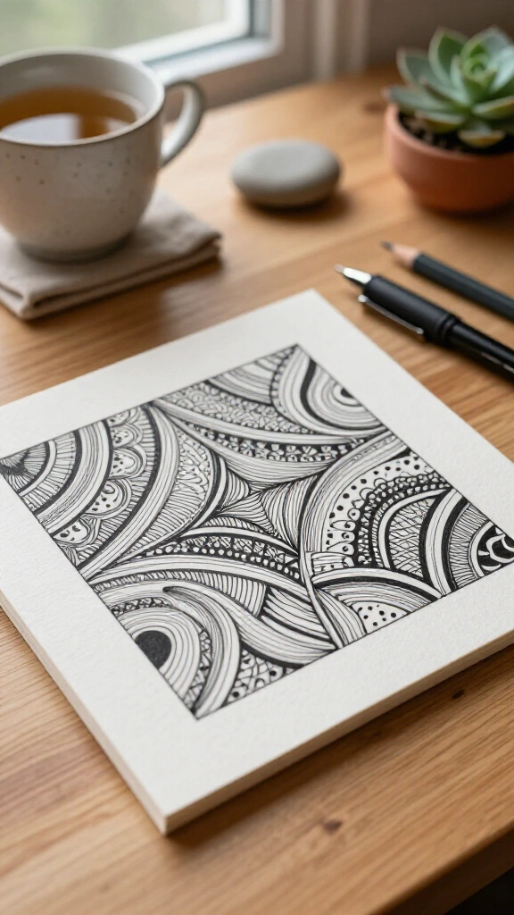 Zen Doodling and Zentangle