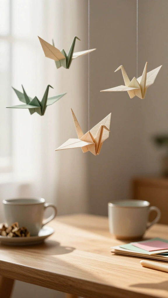 Origami Paper Cranes