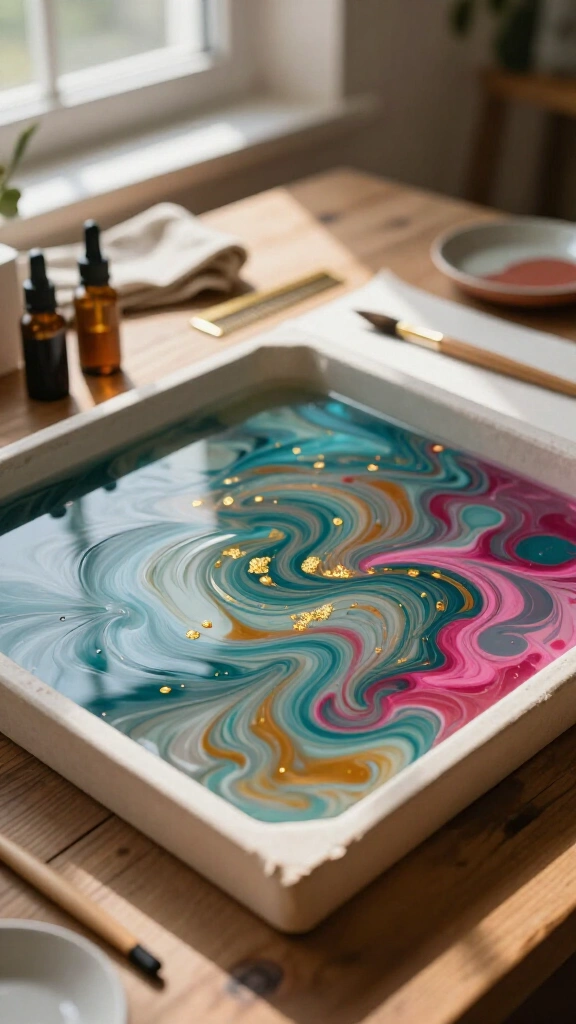 Paper Marbling (Ebru Art)