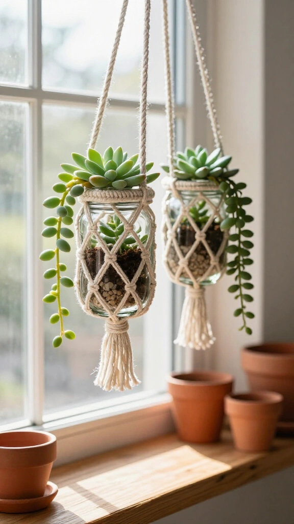 Macramé Hanging Plant Holders
