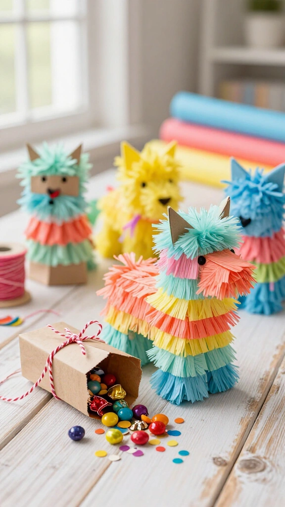 Mini Birthday Party Piñatas