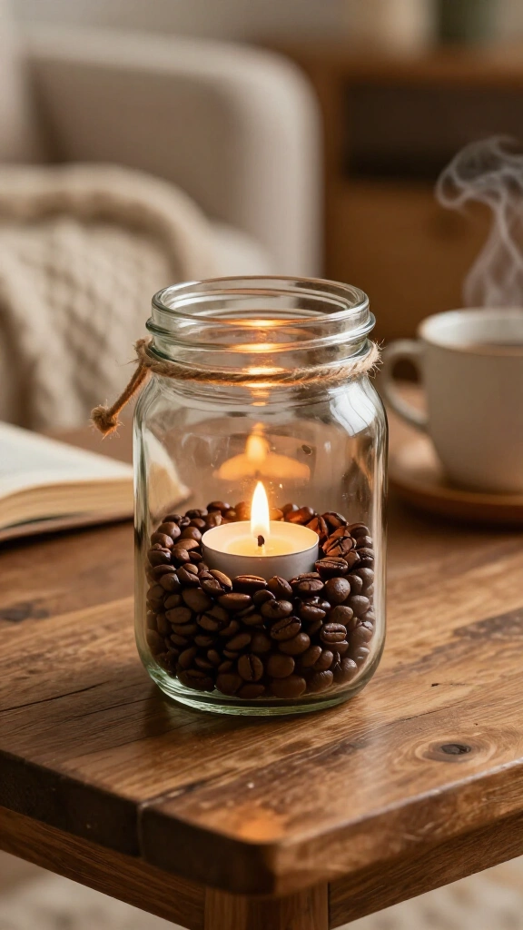 Warm Coffee Bean Candle Warmer