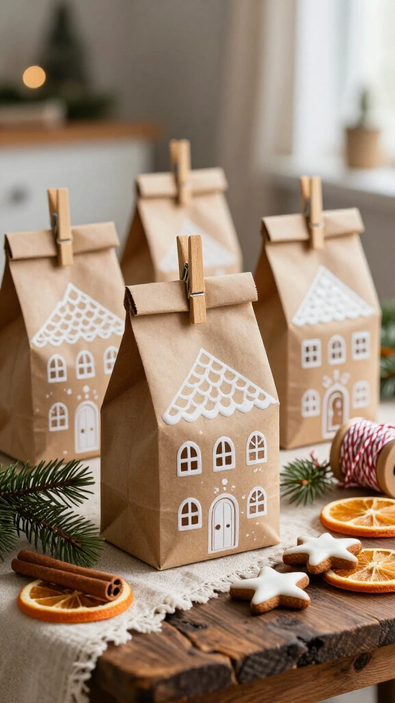 Gingerbread House Gift Wraps