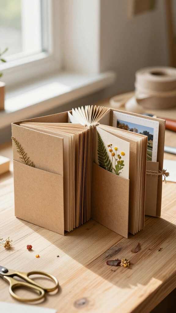 Mini Accordion Scrapbook Album