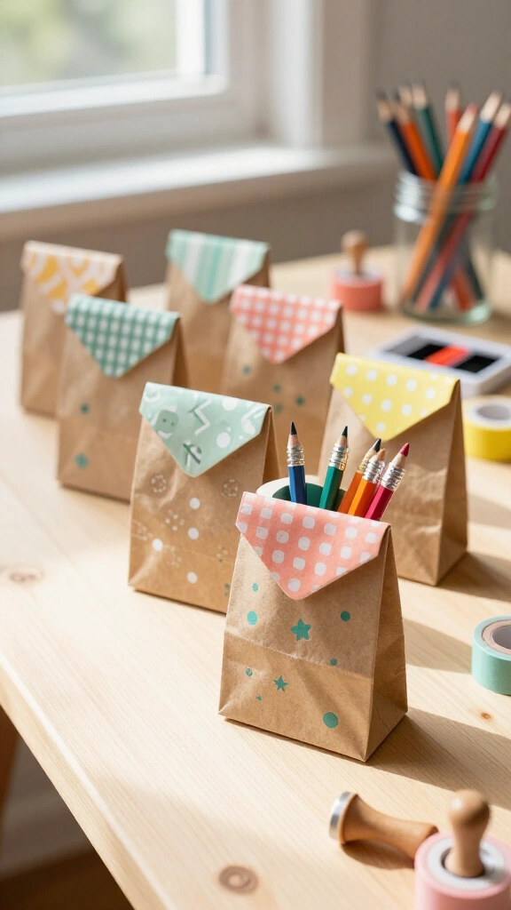 Customized Classroom Favor Sacks