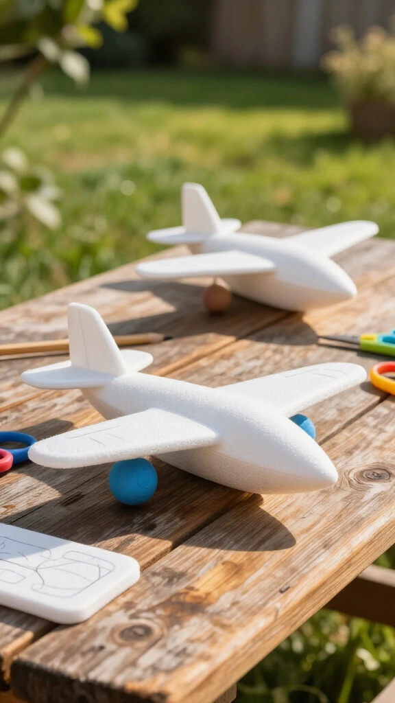 Styrofoam Gliders