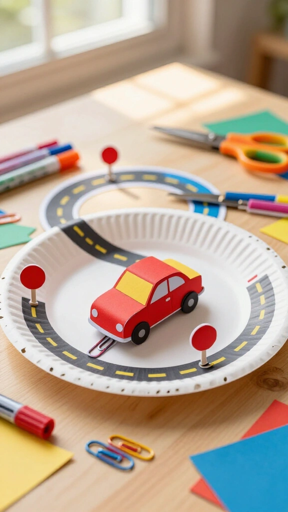 Magnetic Car Maze
