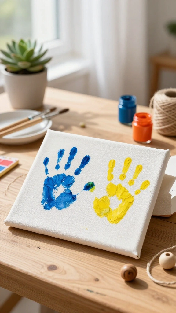 "Best Dad Hands Down" Keepsake