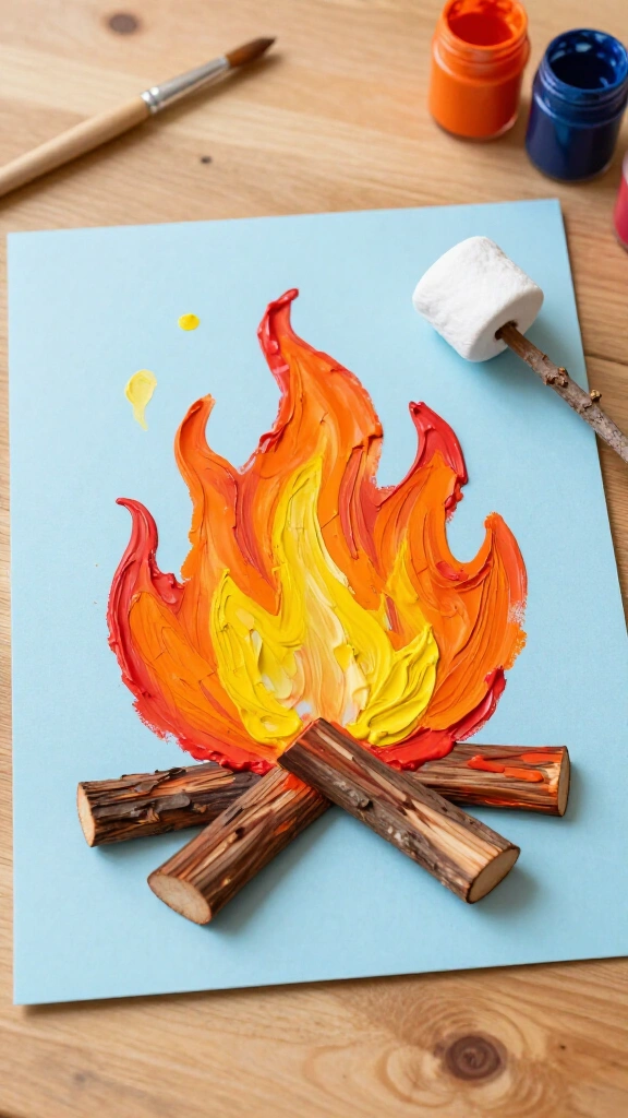Handprint Campfire
