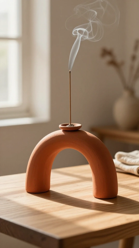 Minimalist Arch Incense Holder