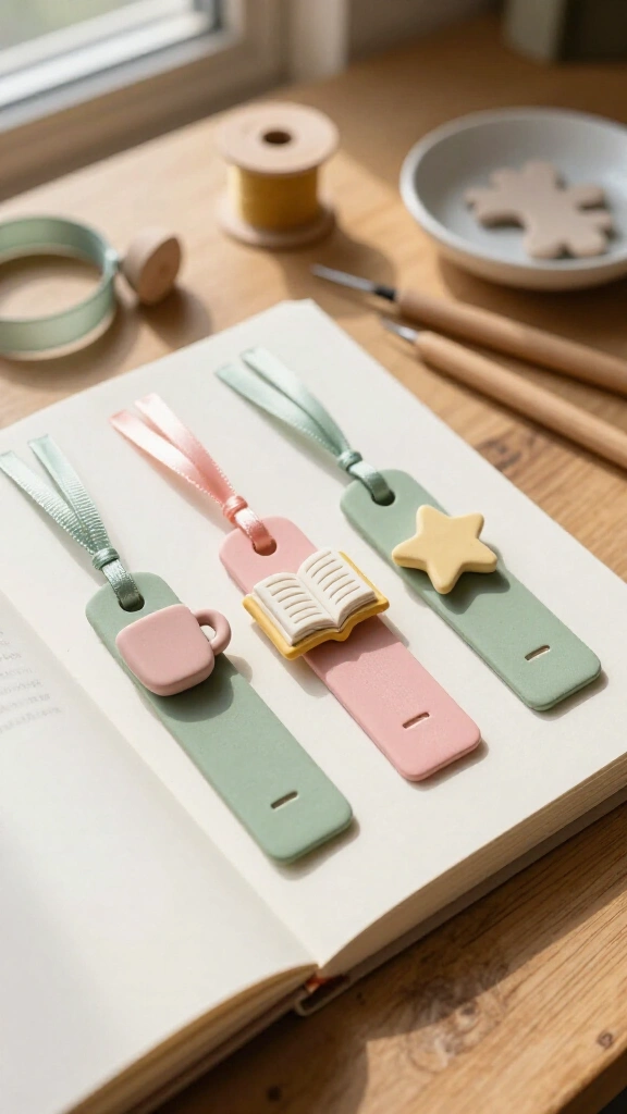 Quirky Bookmark Charms