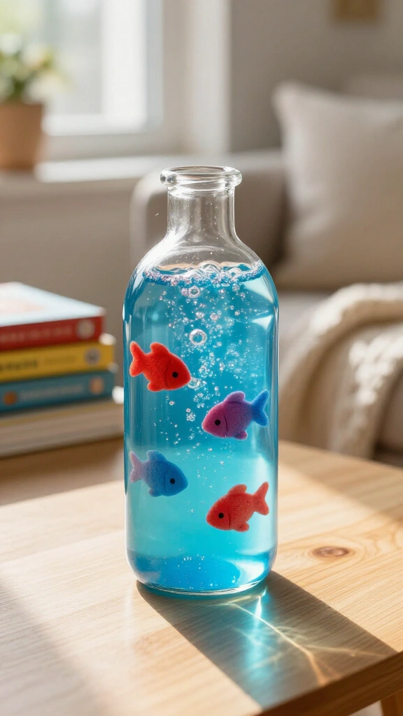 Red Fish Blue Fish Sensory Calming Bottle