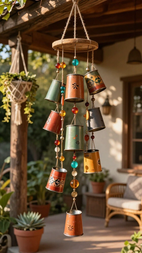Bohemian Patio Wind Chime