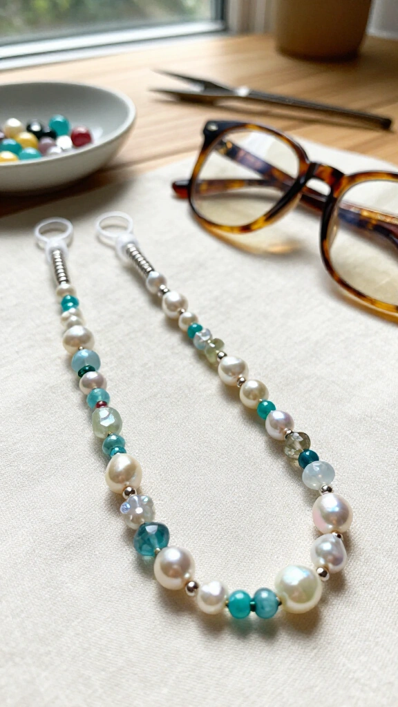 Beaded Eyeglass Leash