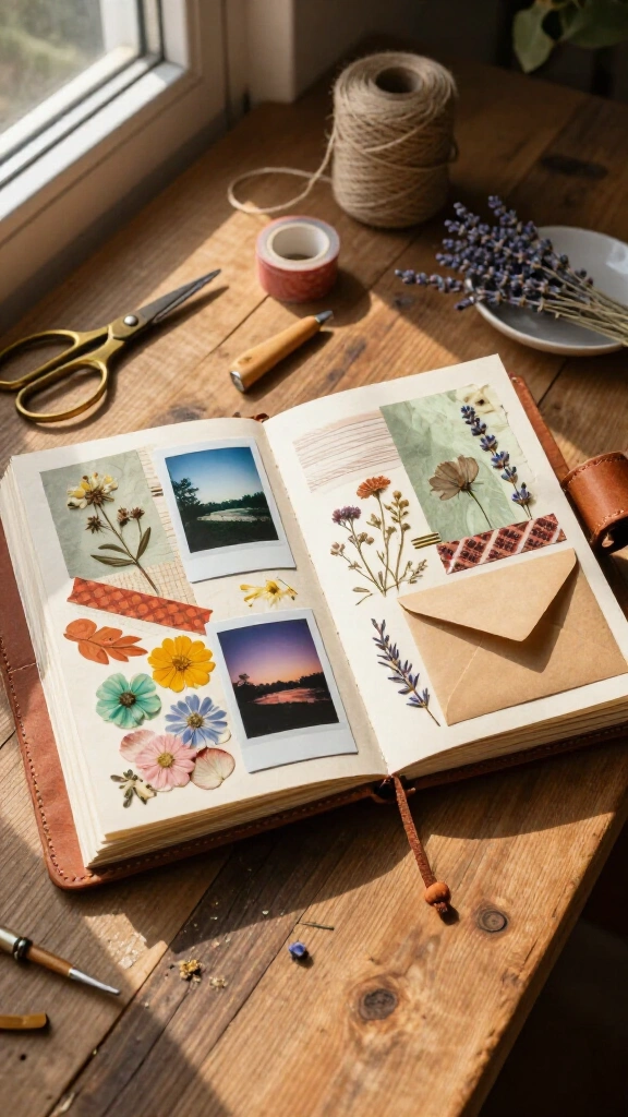 Interactive Adventure Scrapbook Album
