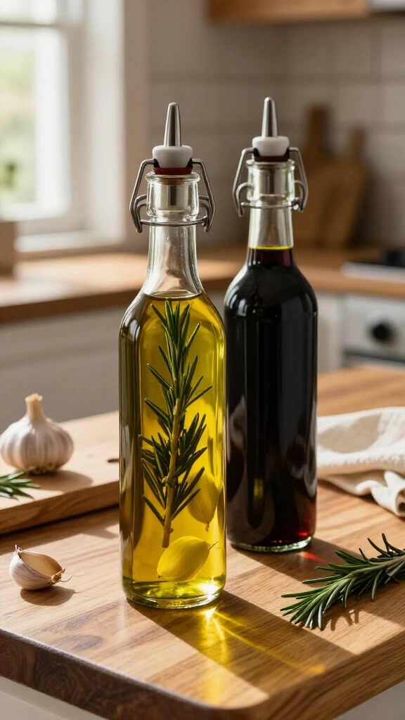 Gourmet Oil & Vinegar Pourers