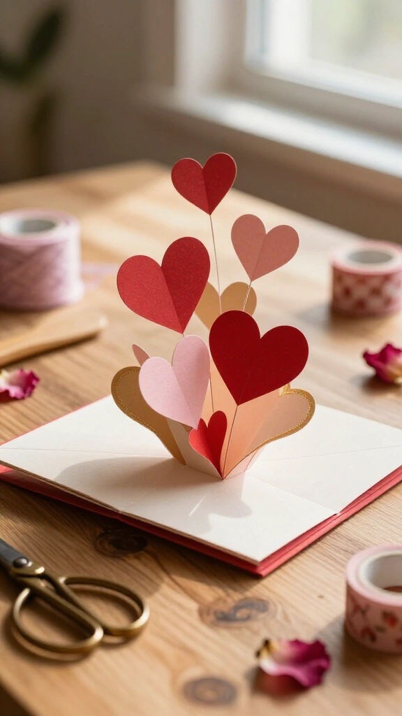 3D Pop-Up Love Explosion Card