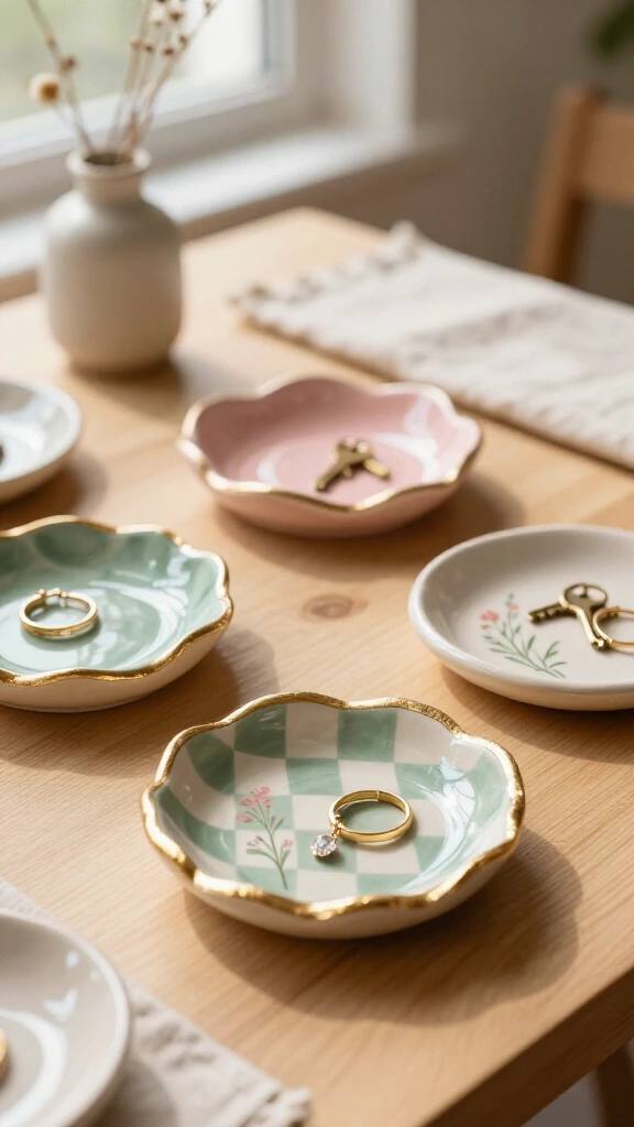 Air-Dry Clay Trinket Dishes