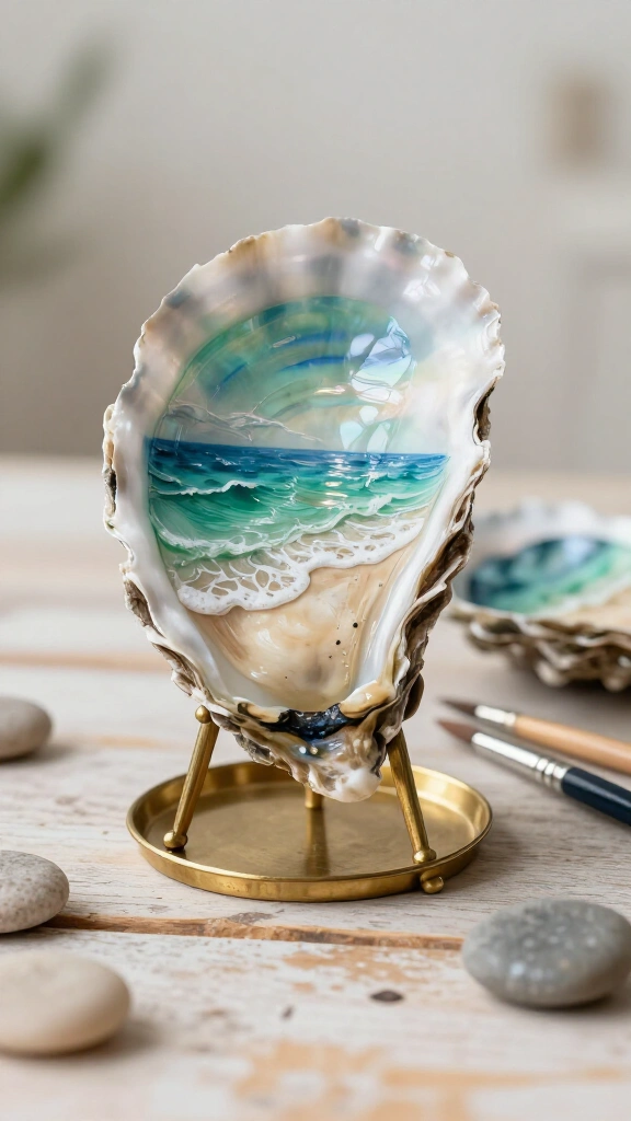 Miniature Painted Seascapes