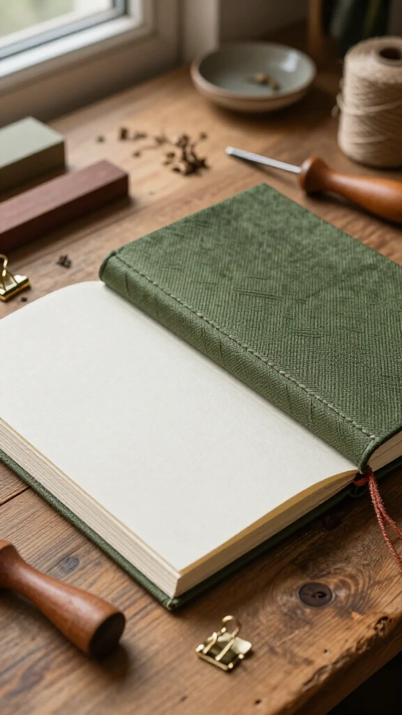 Hand-Bound Aesthetic Art Journals