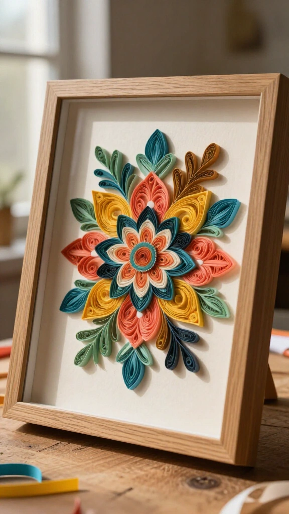 Quilled Paper Wall Art