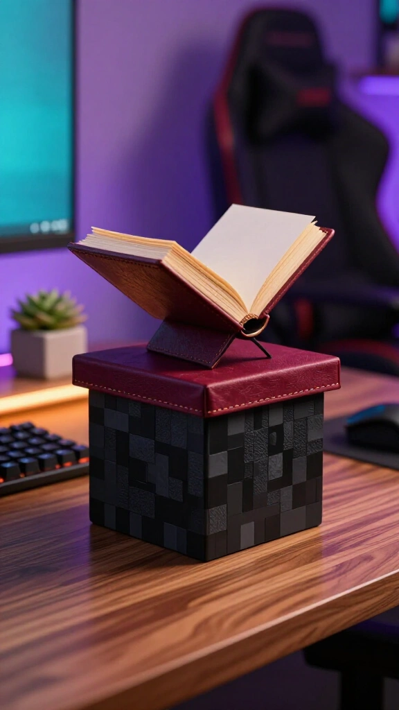 Enchanting table floating book rest