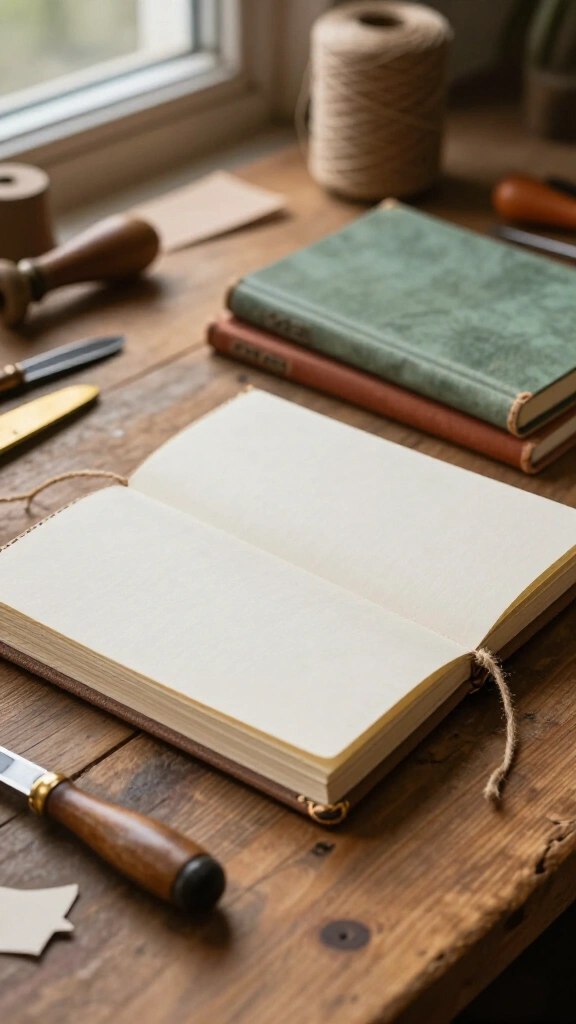 Hand-Stitched Pocket Notebooks