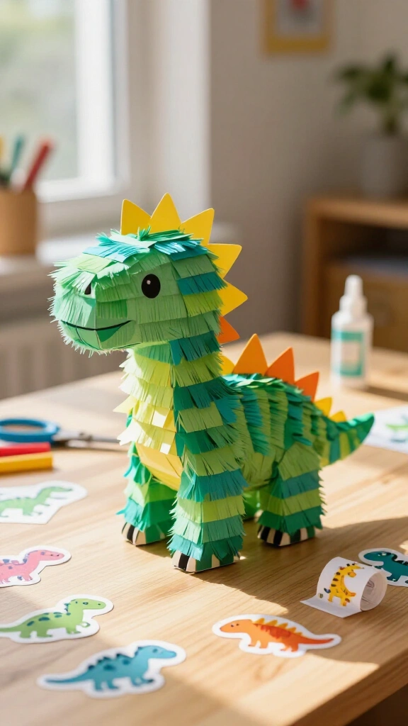 Mini Balloon Dinosaur Piñata