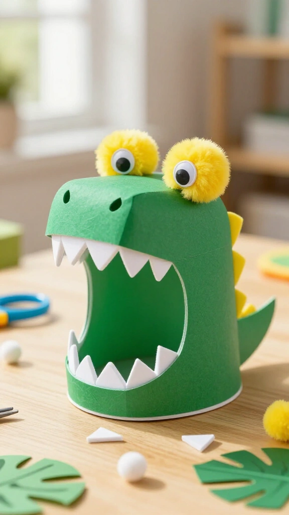 Foam Cup T-Rex Head