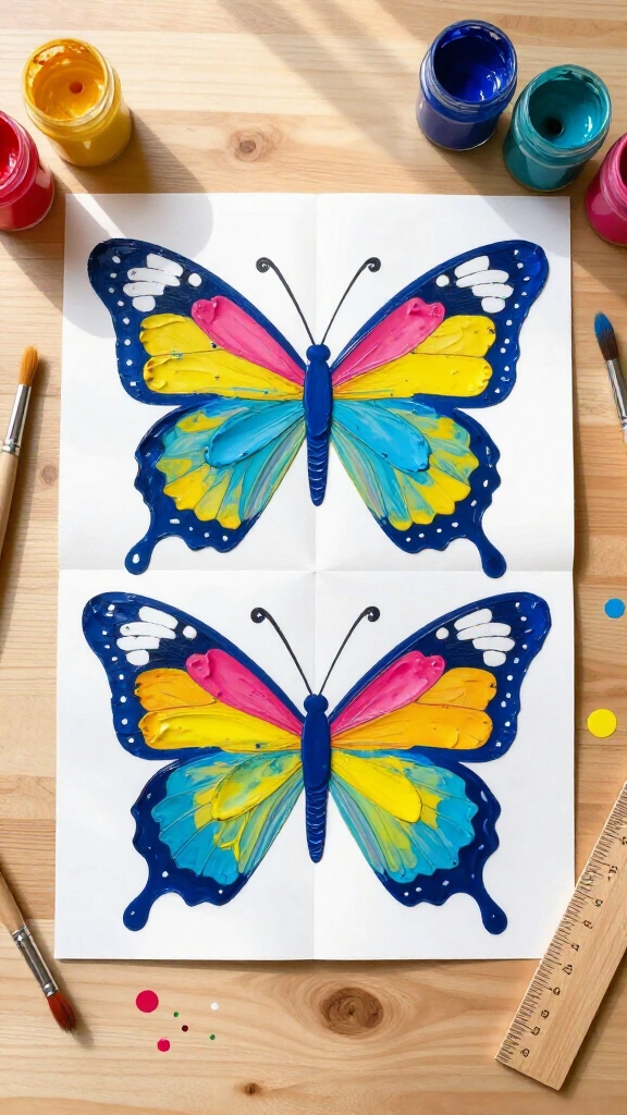 Symmetry Butterfly Prints