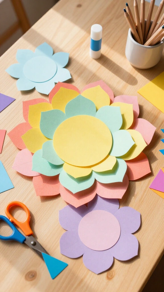 Multiplication Flower Wheels