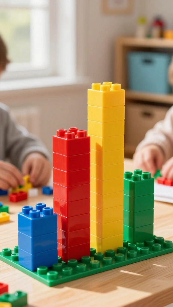LEGO Graphing Towers
