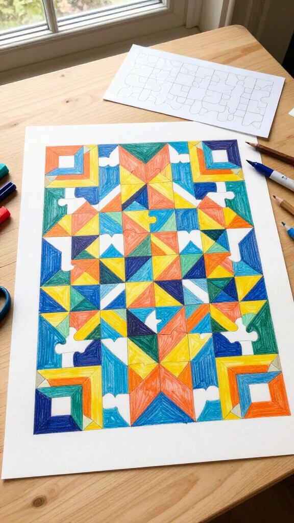 Tessellation Mosaic Tiles