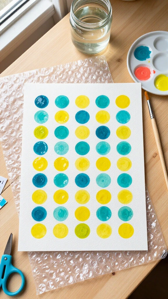 Bubble Wrap Multiplication Arrays