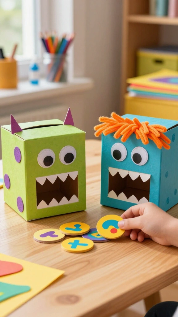 Even & Odd Monster Sorting Boxes