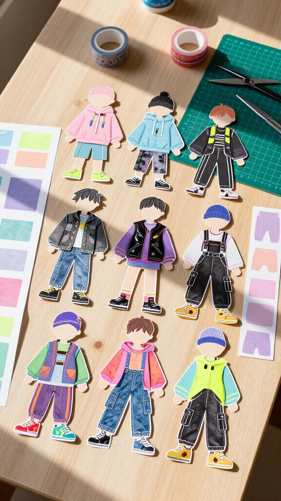 Modern Wardrobe Paper Dolls