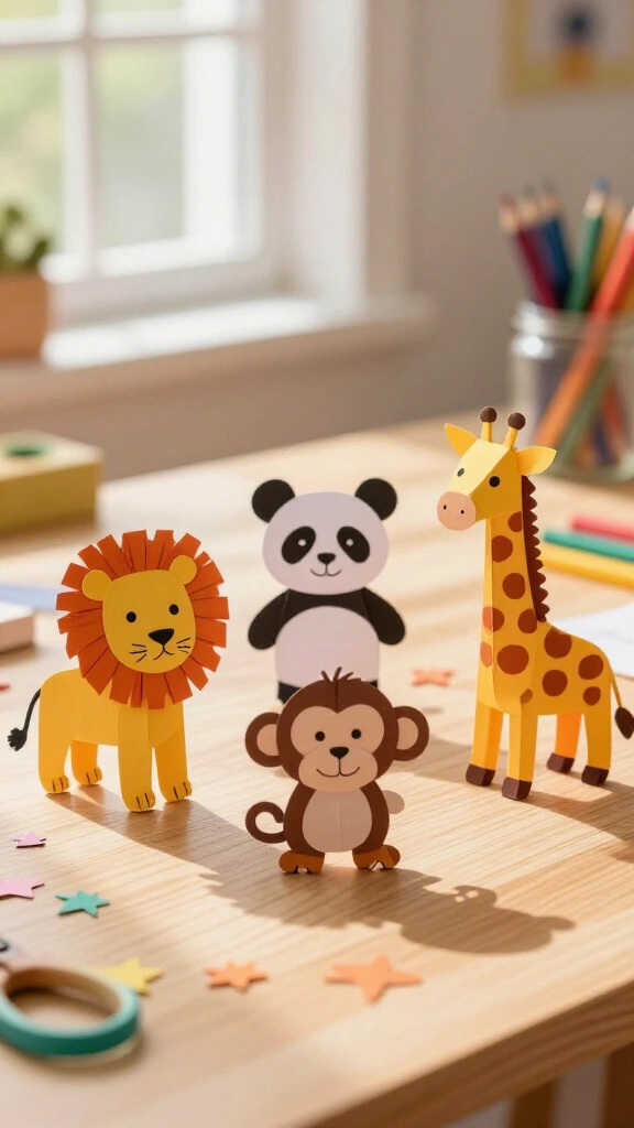 Animal Finger Puppets for Storytime