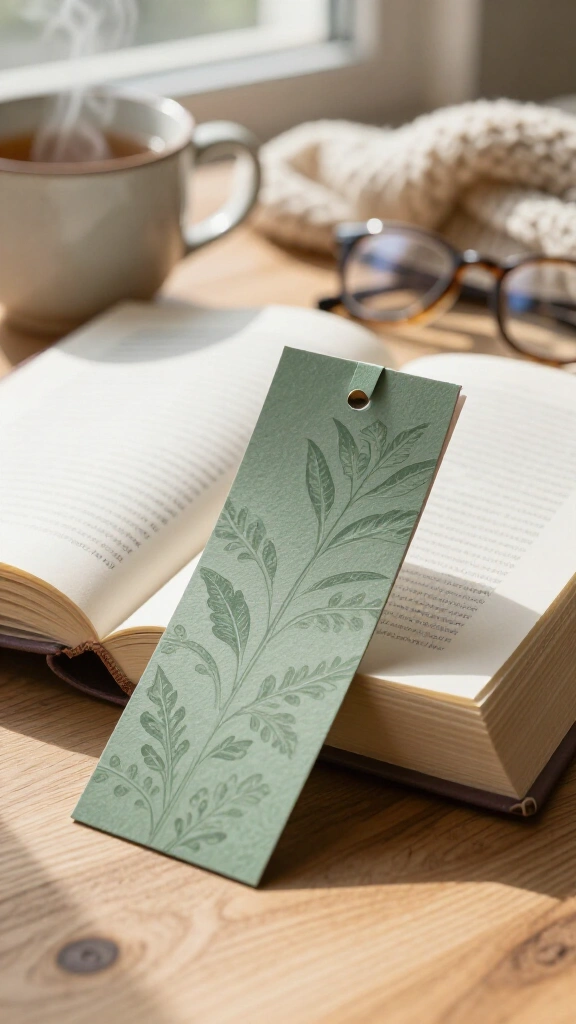 Magnetic Fold-Over Bookmark