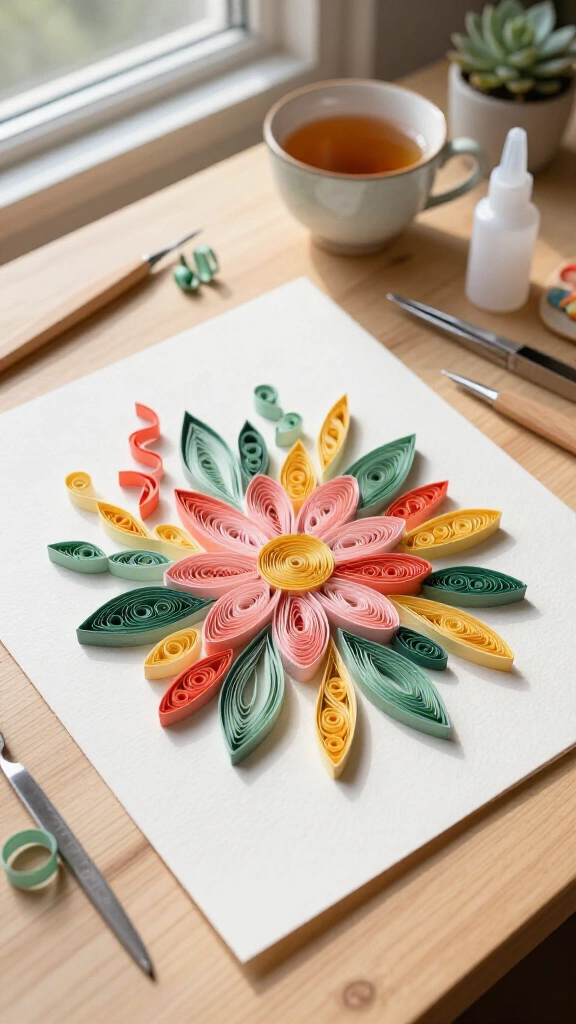 Quilling Pattern Guides for Beginners