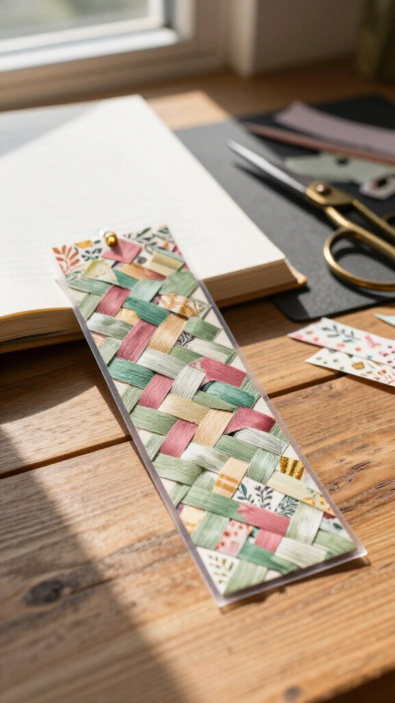 Scrapbook Woven Paper Ribbon