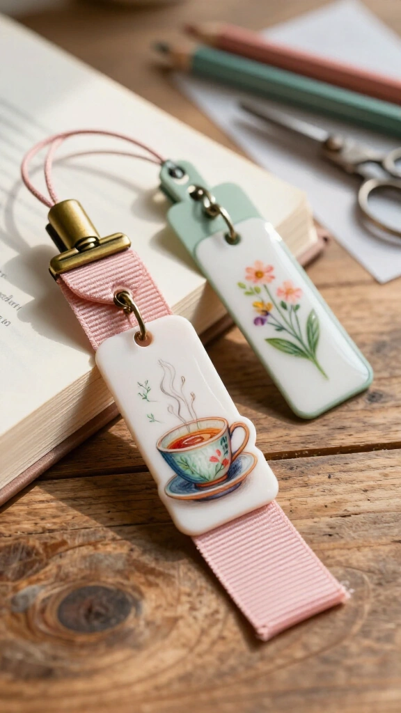 Shrink Plastic Illustration Charms